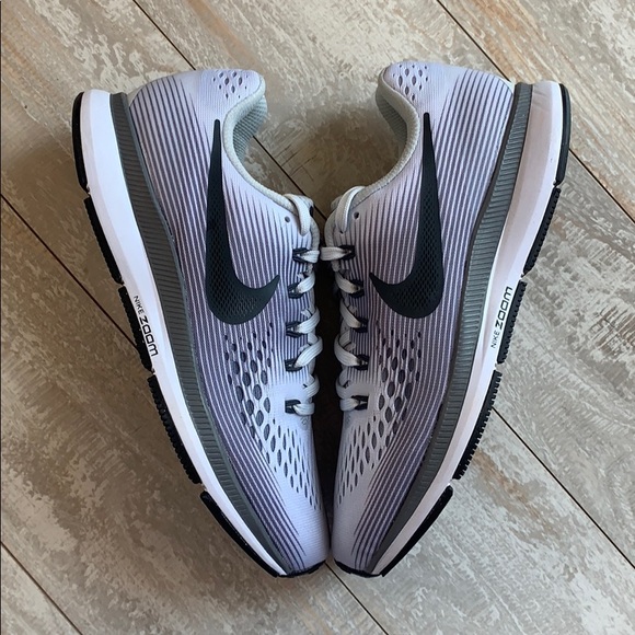 NWT Nike Pegasus 34 pure platinum - Picture 4 of 9